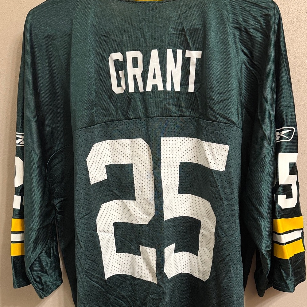 NFL Green Bay Packers Ryan Grant authentic Reebok NFL jersey number 25 Size 2XL - Picture 2 of 6